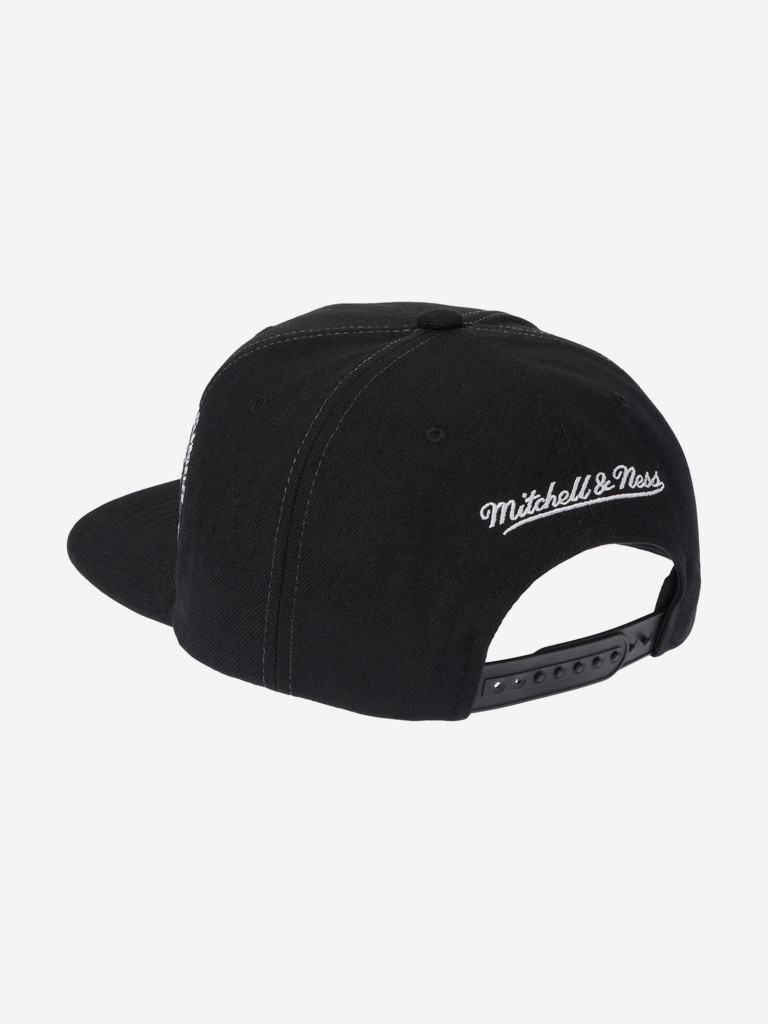 Бейсболка с прямым козырьком MITCHELL NESS HS12816-LAKBLCK Los Angeles Kings NHL