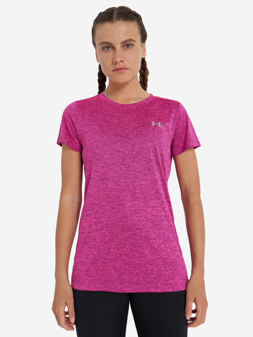 Футболка женская Under Armour Tech Ssv Twist 30230620299 Фиолетовый, размер 46, 48,48, 50, фото 2