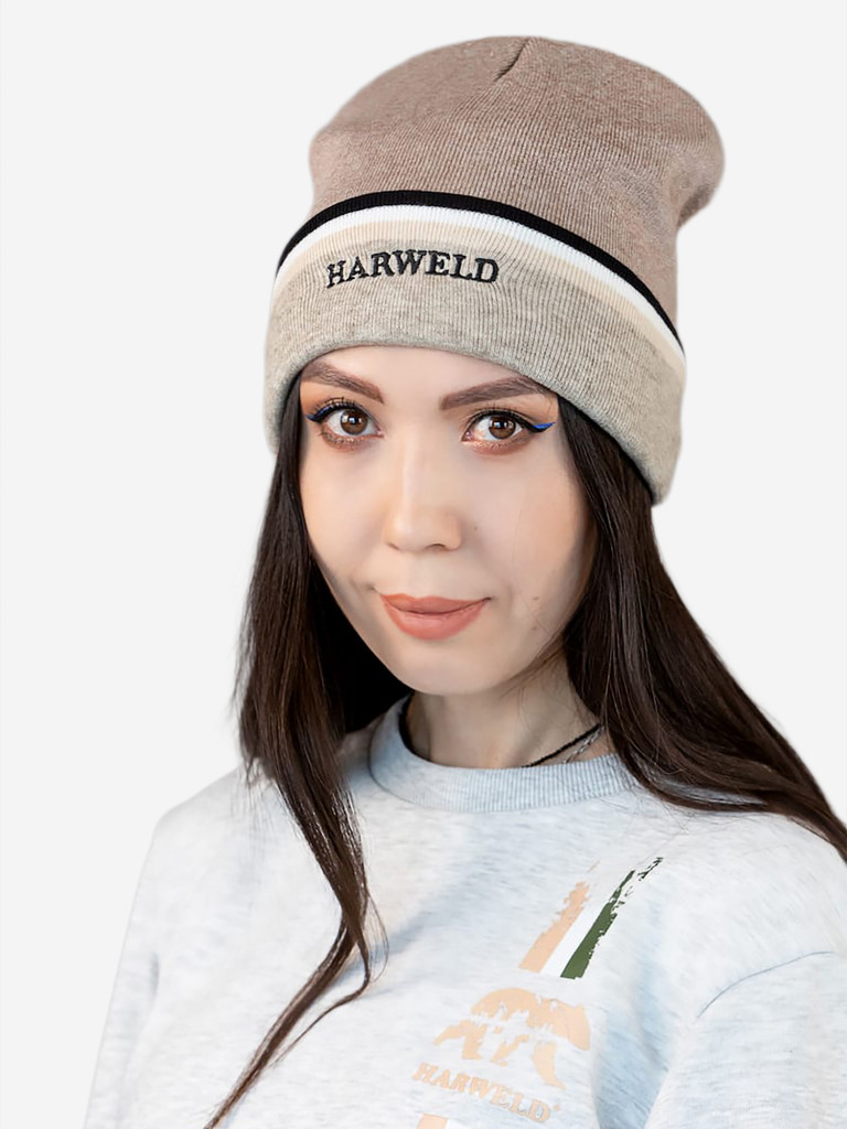 Шапка Harweld (бежевая)