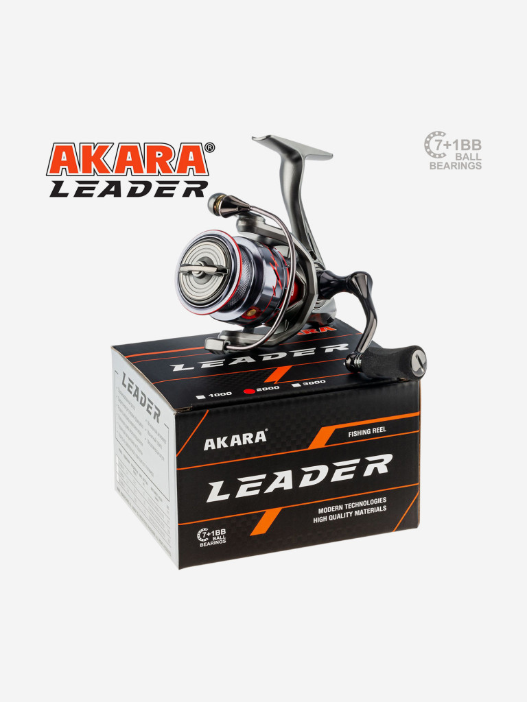Катушка безынерционная Akara Leader 1000 7+1bb