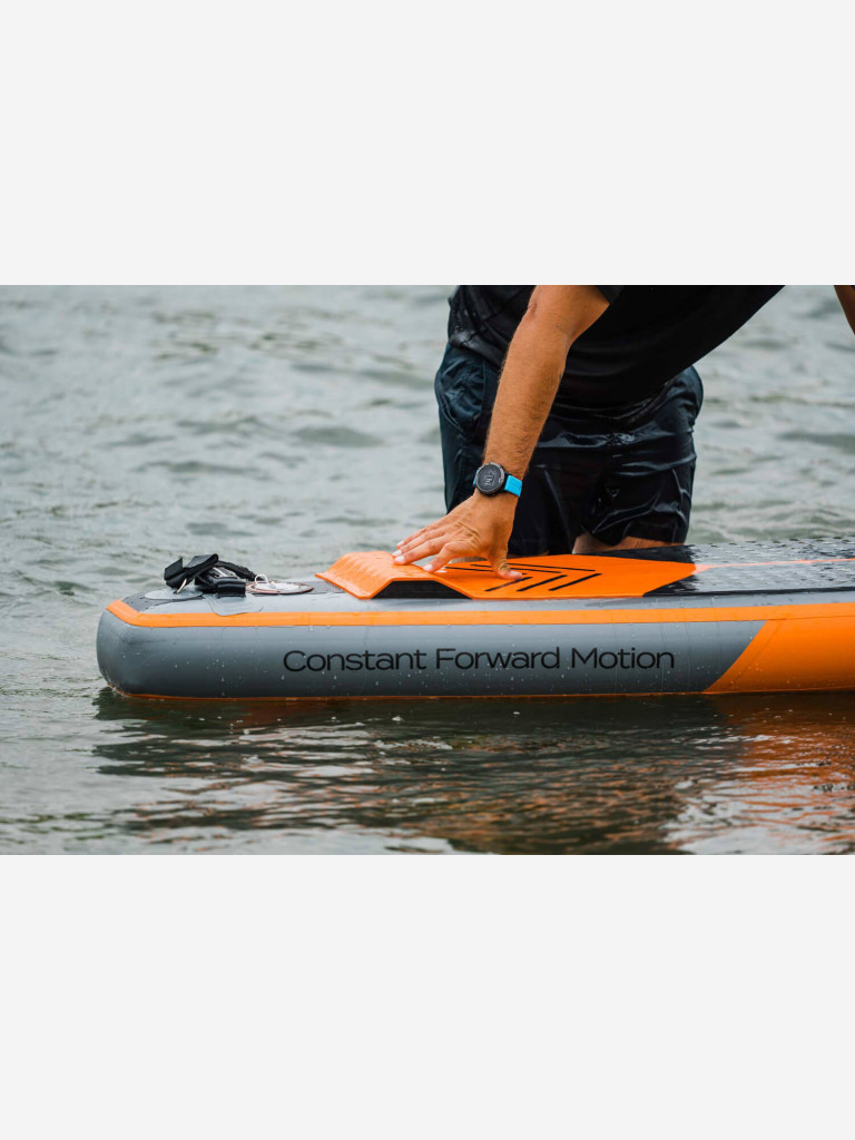 Доска SUP надувная комплект Shark Touring Racing 14'x27" c веслом full карбон