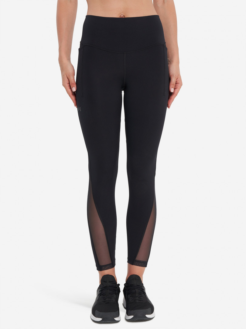 фото Легинсы женские under armour vanish elite vent, черный