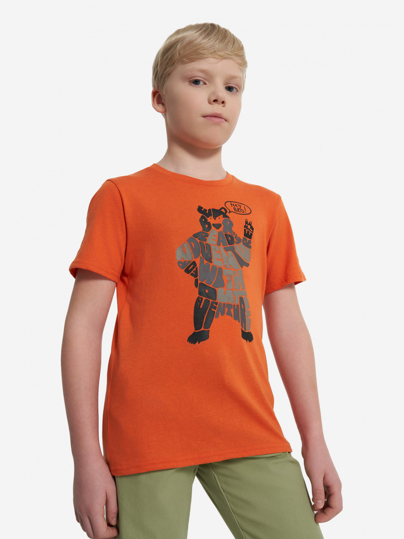 Футболка для мальчиков Outventure Оранжевый 479₽