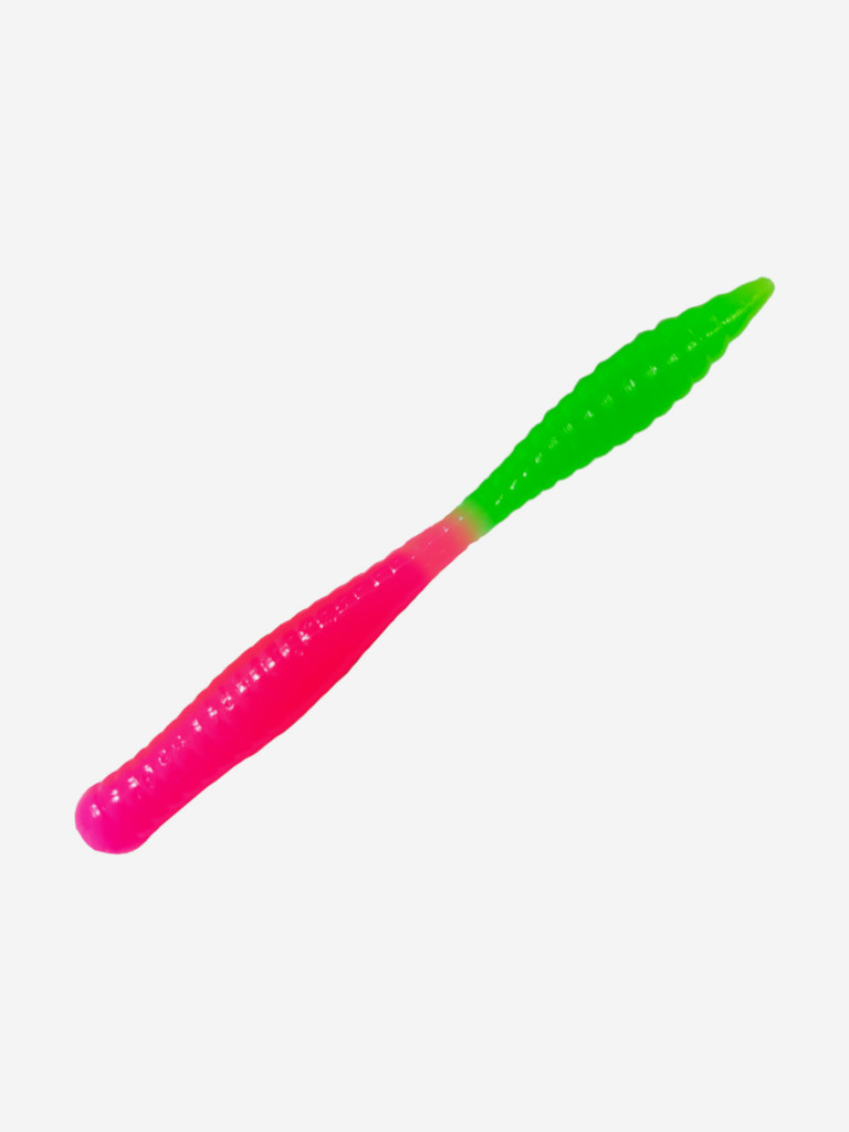 Силикон TROUT LURE (SANSAN) в банке, BEAVER 77, СЫР,COL. 33 (Pink-Green), (10шт)