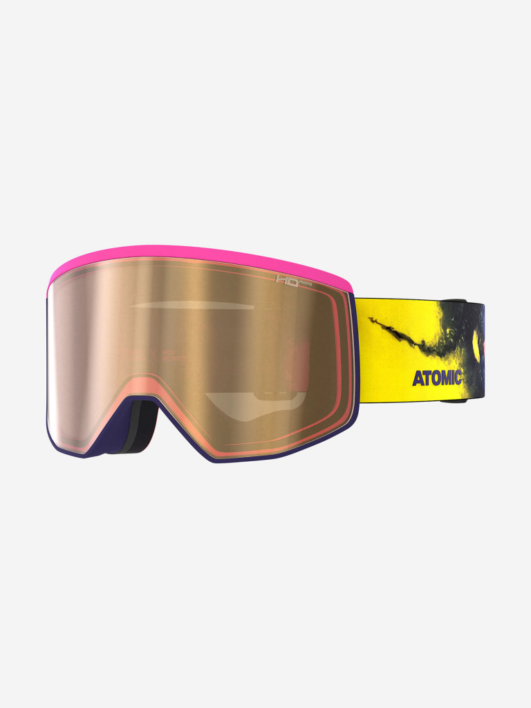 Горнолыжные очки Atomic Four Pro Signature NMC Pink Powder Cat. 3-1