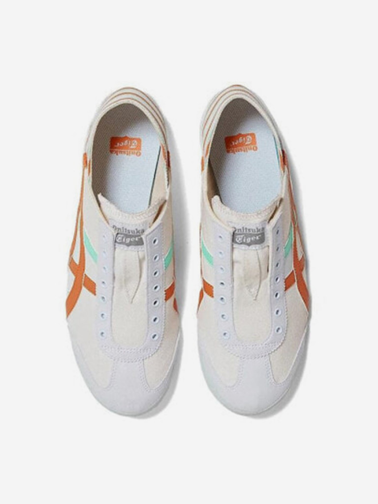 Кроссовки Onitsuka Tiger Mexico 66 Paraty White Rust Orange