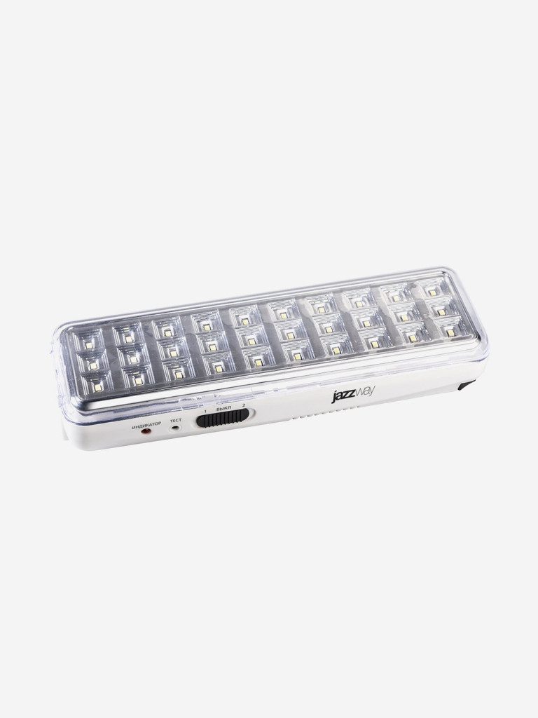 Фонарь JAZZway Accu9-L30-wh, Li-Ion