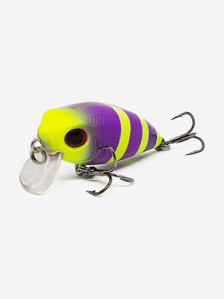 Воблер Mottomo Stalker 36F 3,5g Violet Chartreuse