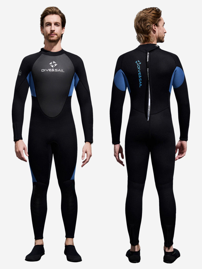 Гидрокостюм DIVE&SAIL мужской неопреновый 3 мм