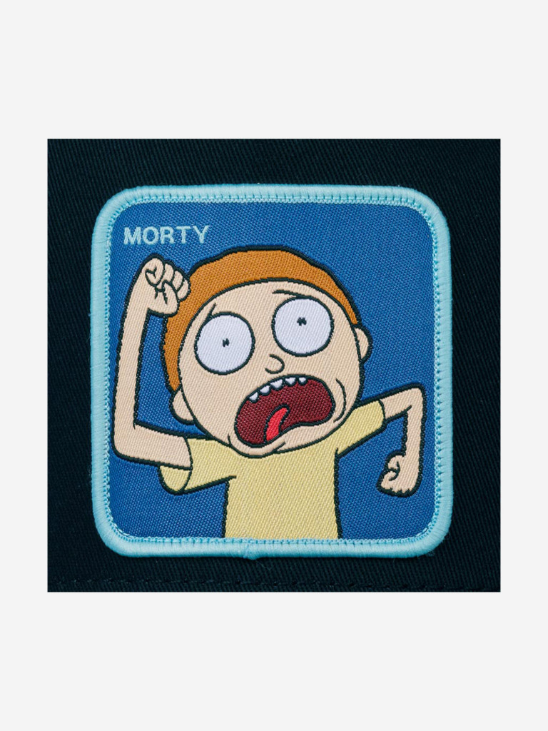 Бейсболка с сеточкой CAPSLAB CL/REM/1/MOR1 Rick and Morty Run Morty (черный)