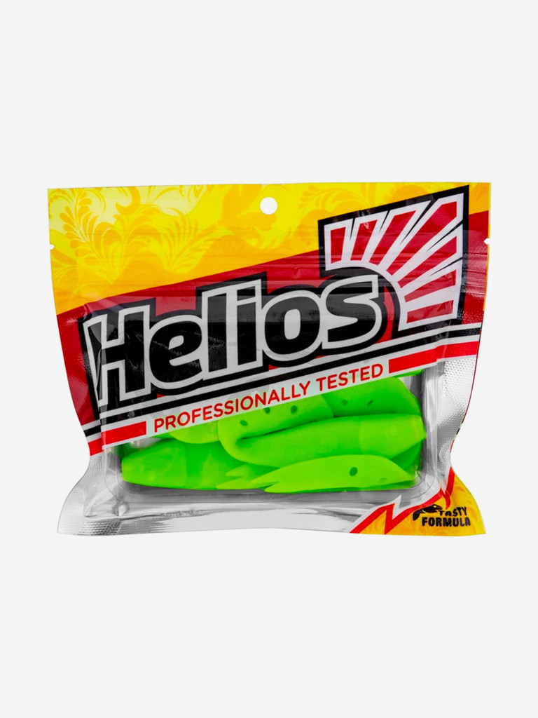 Мягкая приманка Helios Kasandra, 4,29" / 10,9 см, Lime, 5 штук (HS-34-008)
