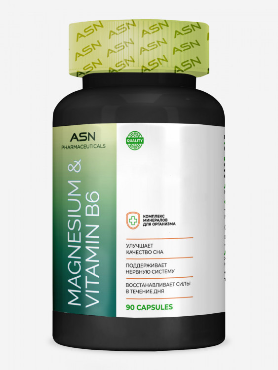 Магний B6, ASN PHARMACEUTICALS, 90 капсул