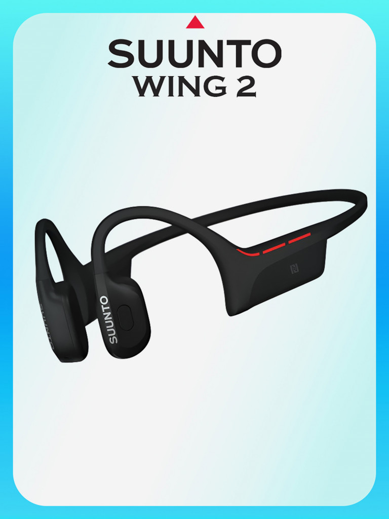 Наушники SUUNTO Wing 2, с внешним аккумулятором, черный