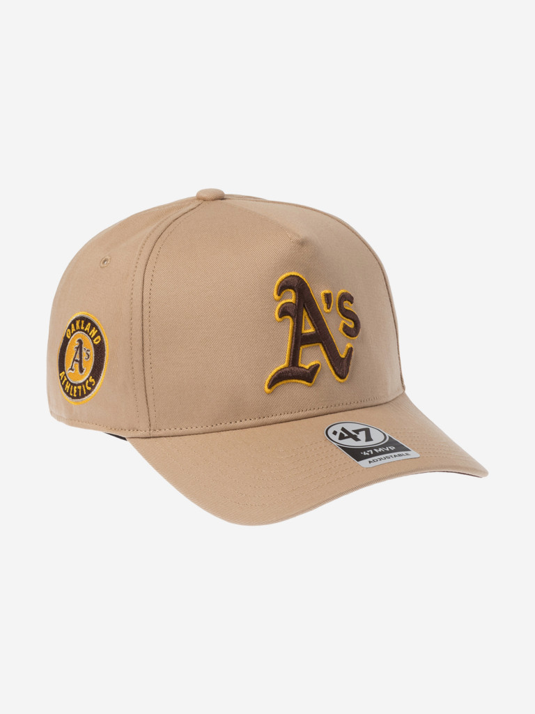Бейсболка 47 BRAND B-SSHMD18GWP-KHY Oakland Athletics MLB