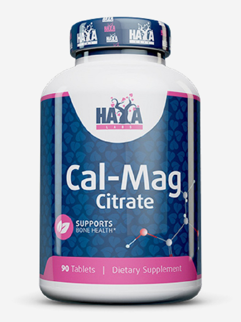 Кальций Магний цитрат HAYA LABS 90 таблеток