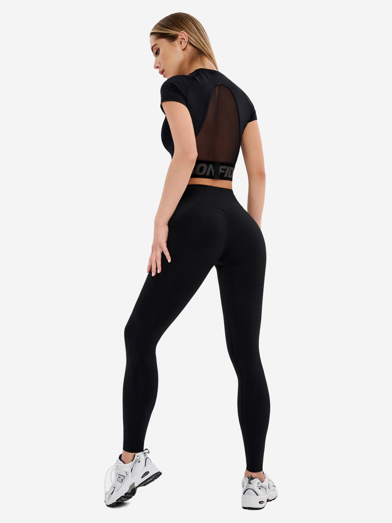 Топ женский Bona Fide: Hi-Tech Shirt "Black"