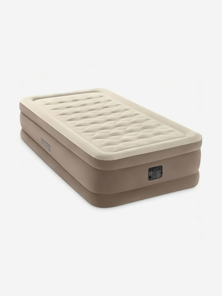 Надувная кровать 99х191х46см "Ultra Plush" встр.нас. 220В, до 136кг