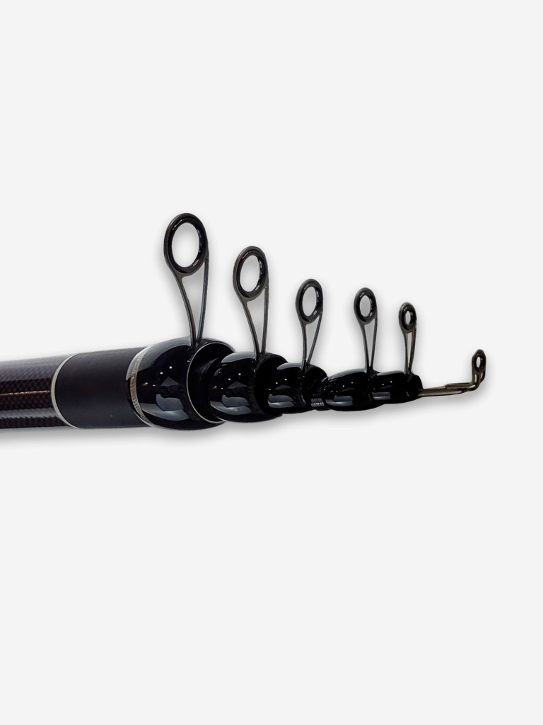 Удилище Kaida SINTESI Bolo 600, с кольцами, Carbon Fider (6м), тест 3-20гр