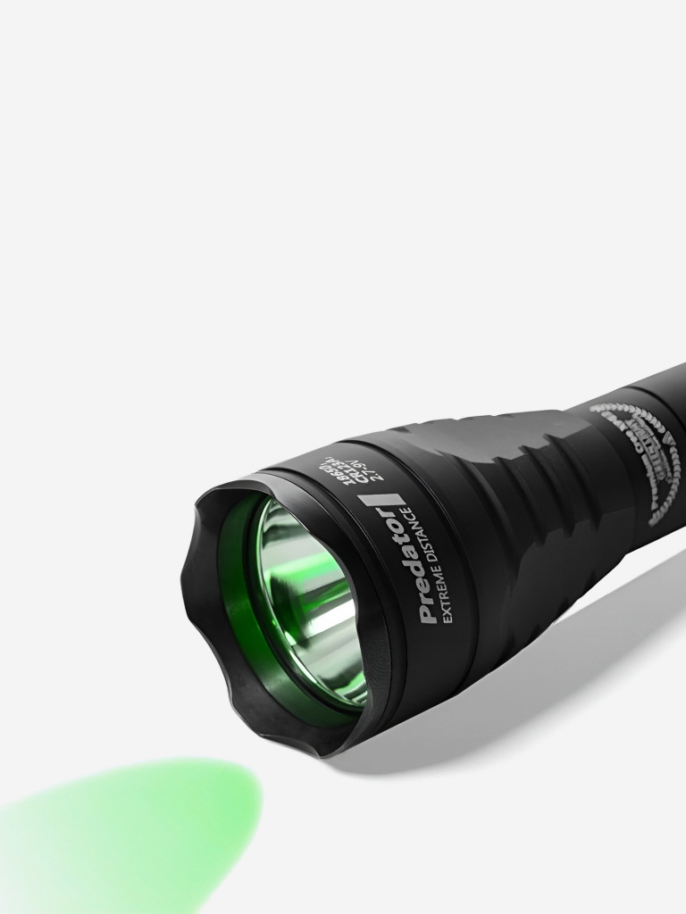 Фонарь ручной тактический Armytek Predator v3, зеленый свет