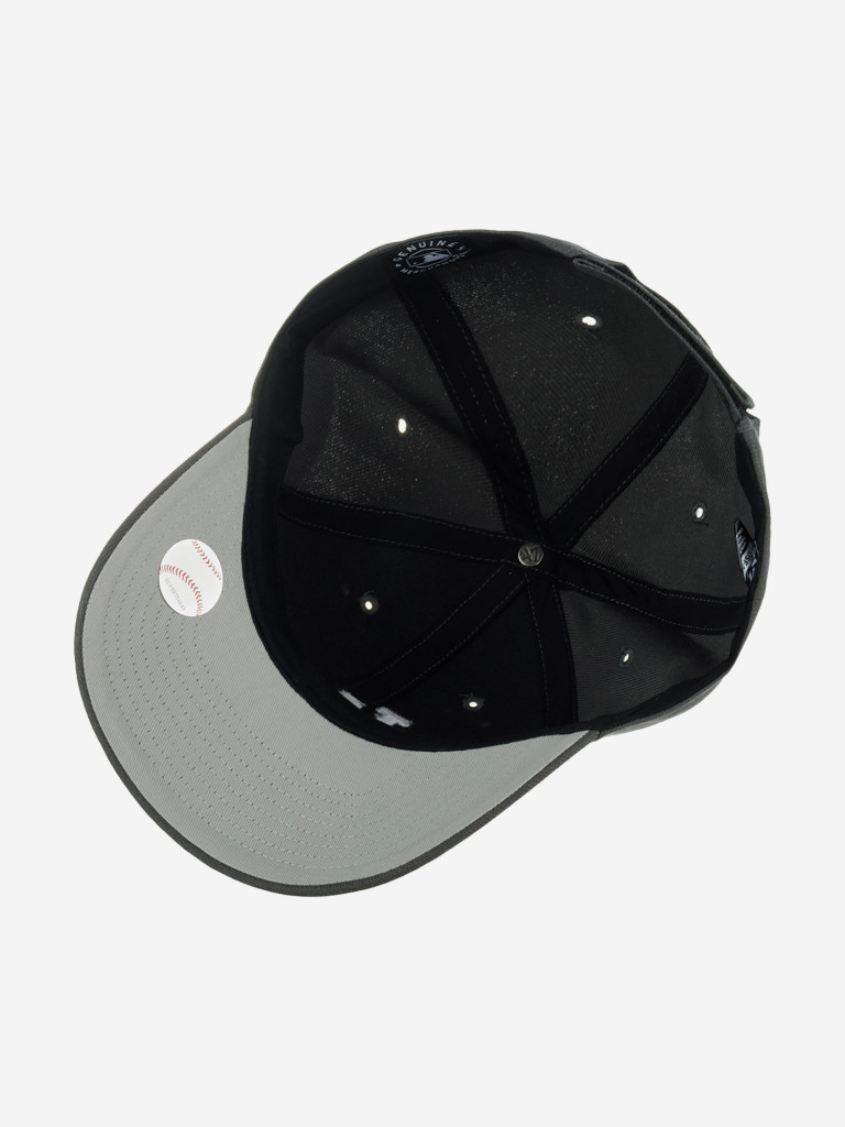 Бейсболка 47 BRAND B-MVP12WBV-CCG Los Angeles Dodgers MLB (серый)