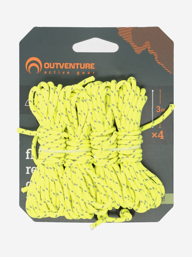 Веревка Outventure, 4 шт., 3 м