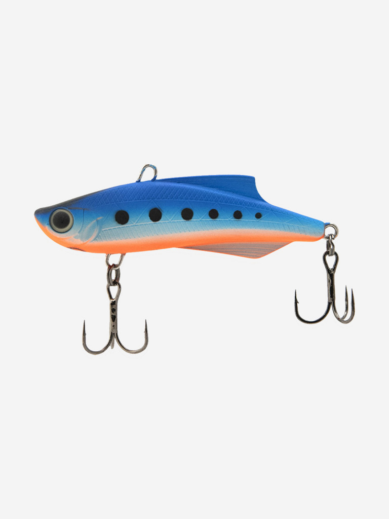 Виб (тонущий воблер) для зимней рыбалки ECOPRO Tor 77мм 25г 085 Milk Blue Shad