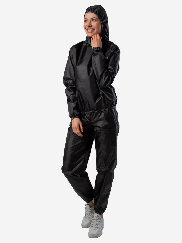 Костюм-сауна женский Cross sport Кжпс-129 Черный