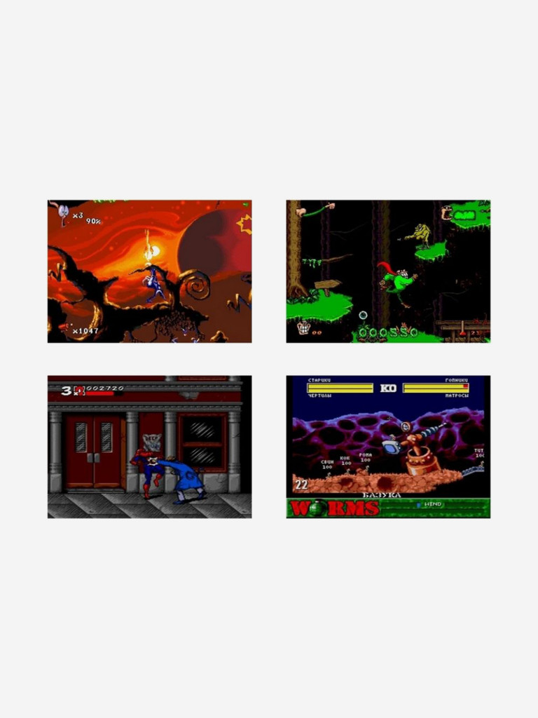 Картридж игровой DVTech 9 игр (на русском) 16bit