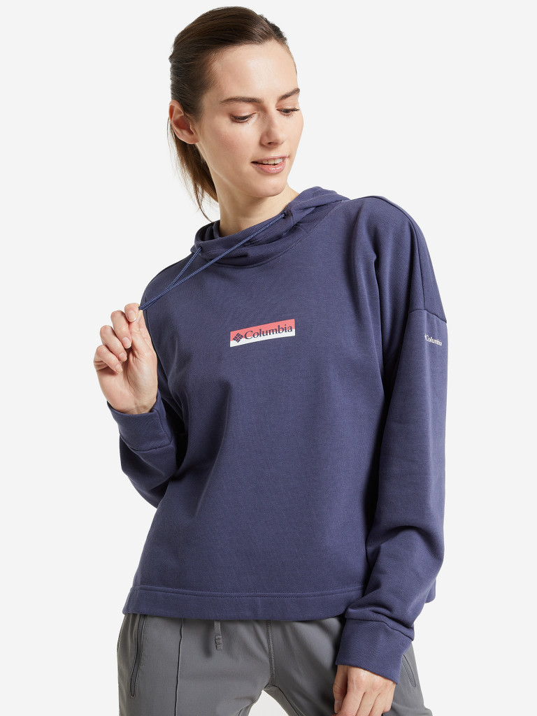 Толстовка женская Columbia Logo II French Terry Hoodie