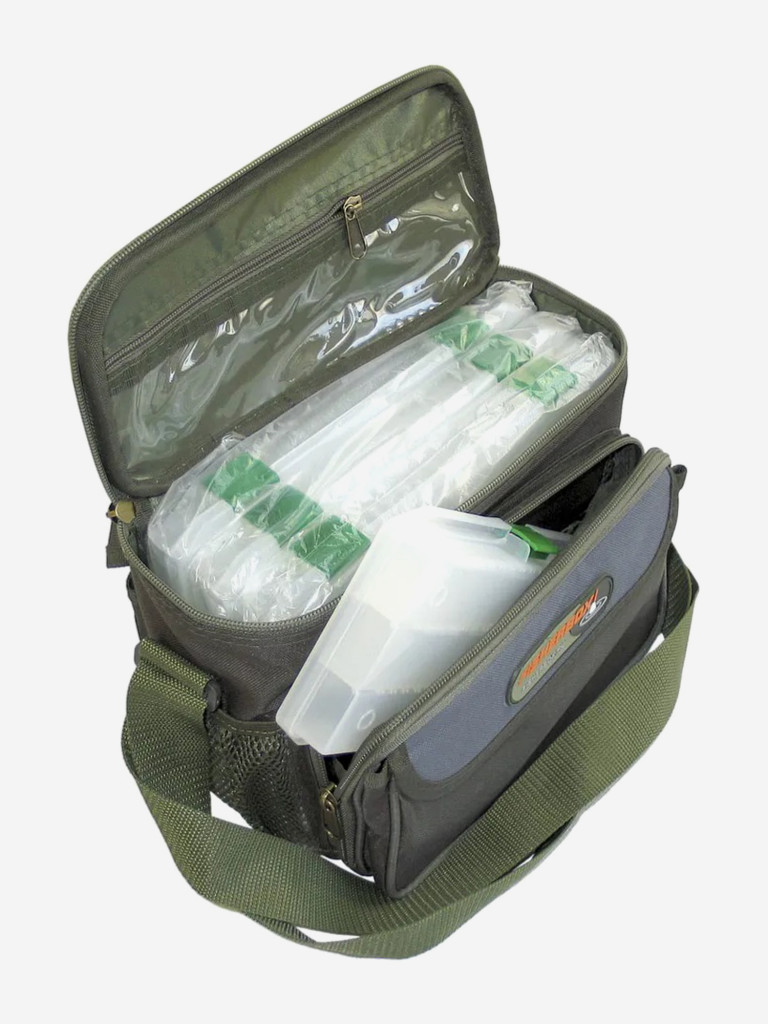 Сумка рыболовная Fisherbox C107 в комплекте с коробками