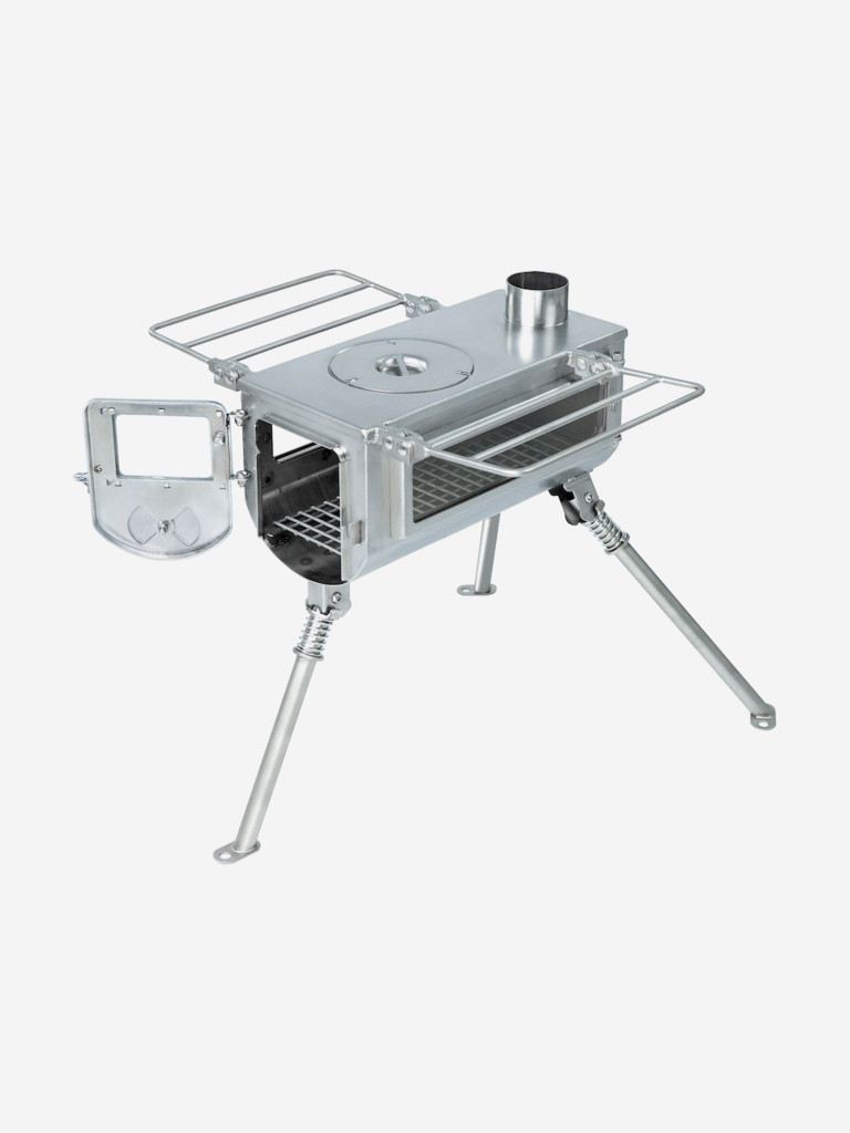 Печь-камин для палатки Winnerwell Woodlander Small Double View D53 мм, нерж. ст. AISI 304