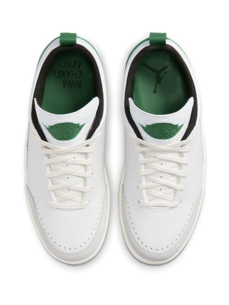 Кроссовки женские Jordan 2 Retro Low SE Nina Chanel Abney White Malachite DQ0560-160