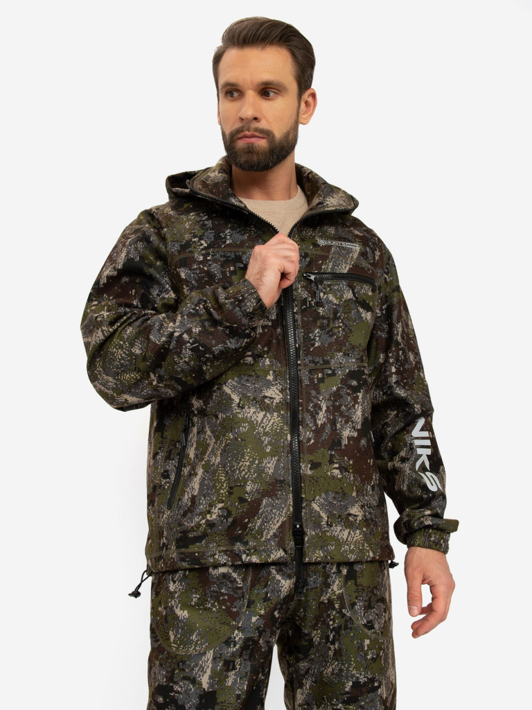 Костюм мужской демисезонный Huntsman Никс Люкс, ткань Alova Windblock