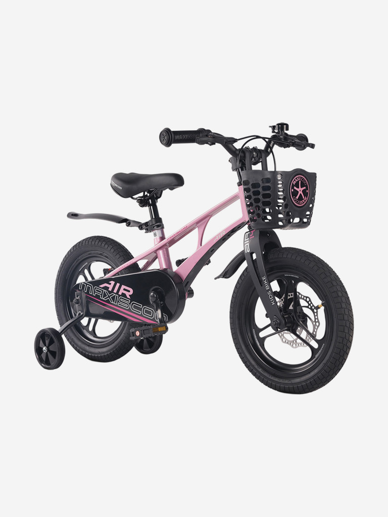 Велосипед детский Maxiscoo AIR PRO 14'', розовый, 2026