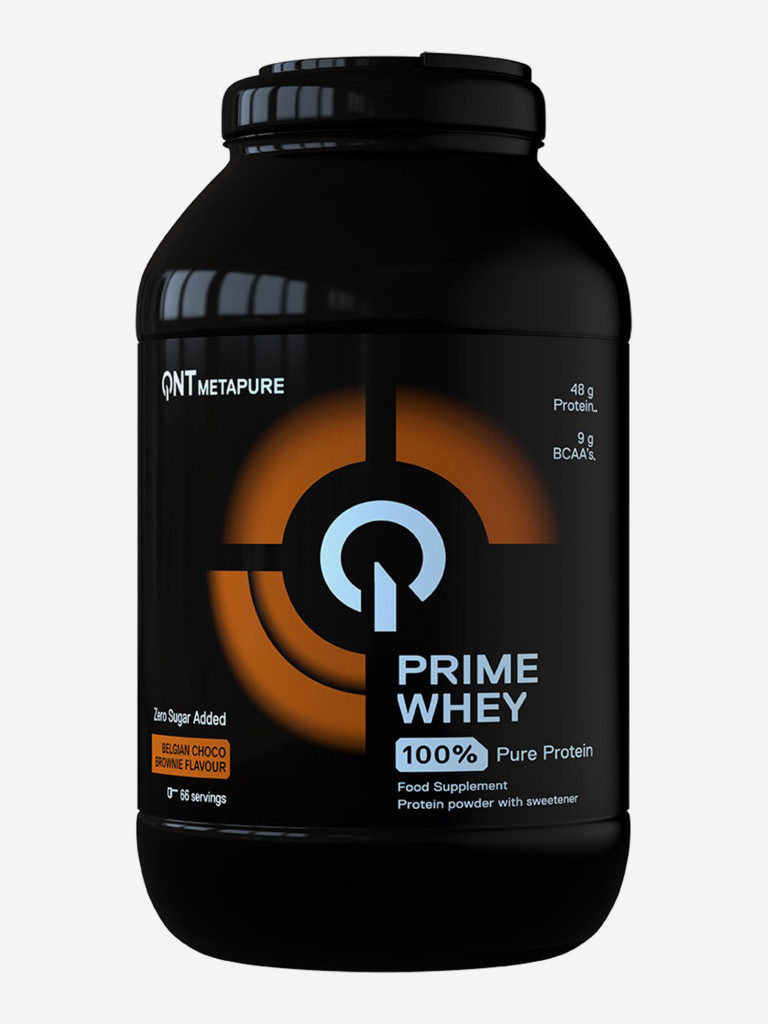 Сывороточный протеин для набора мышечной массы, изолят протеина QNT PRIME WHEY 2kg Belgian Choco Brownie