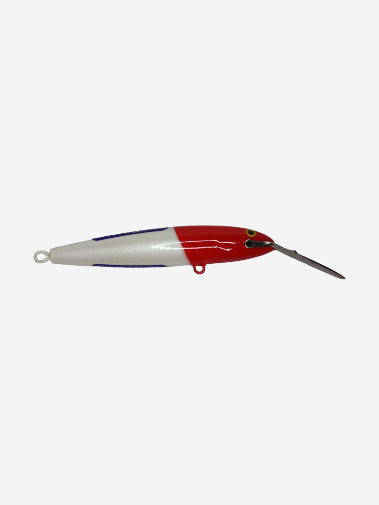 Воблер тонущий Blue Marlin Troll Red Head 140 мм 35 гр