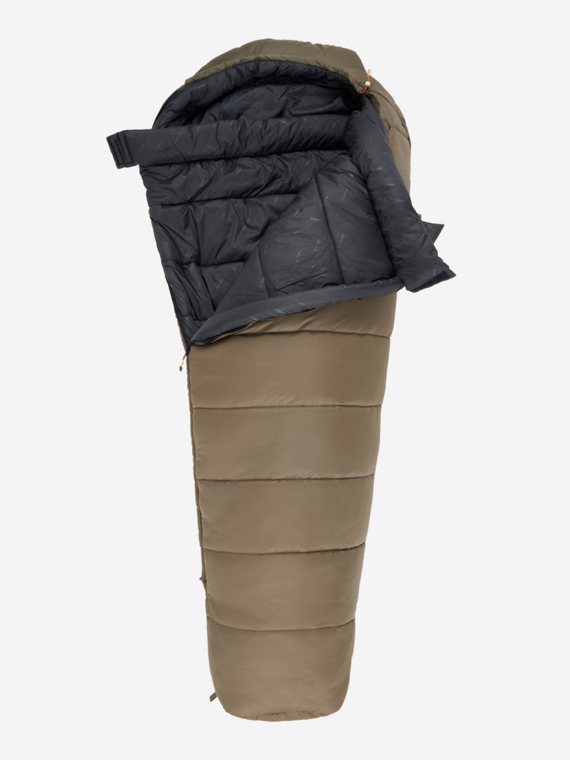 Спальный мешок Zanier Stielegg -6° R, Коричневый