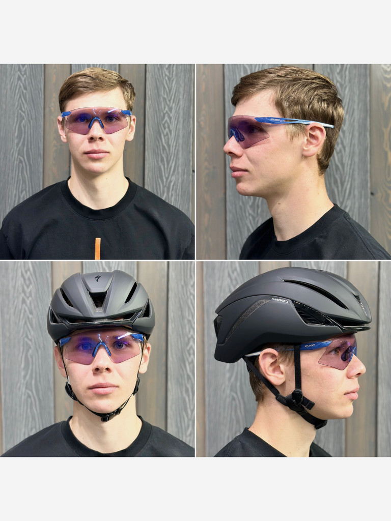 Очки Rudy Project ASTRAL SPHERE Crystal Avio/Sky - ImpX Photochromic 2Laser Purple,
