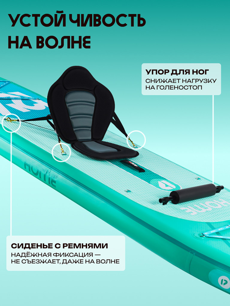 Сапборд PRIME - HOME 12'6