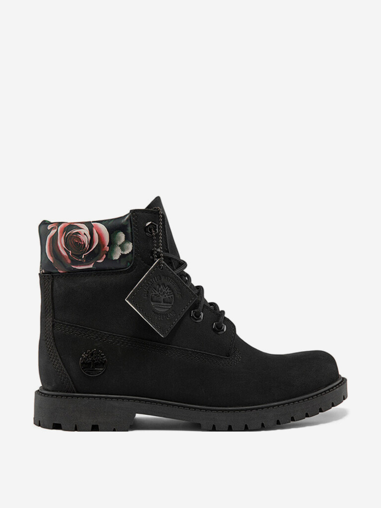 Ботинки Timberland Heritage Cupsole Boots ' Nubuck With Floral