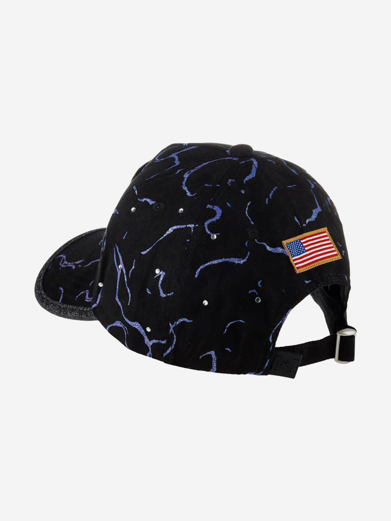 Бейсболка CAPSLAB CL/NASA/1/TAG/GLI NASA (черный)