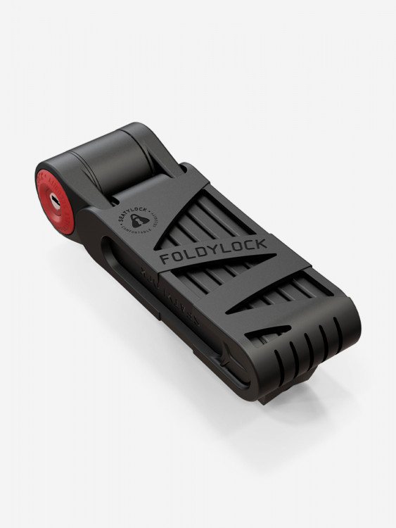 Замок складной Seatylock Foldylock Mini, чёрный