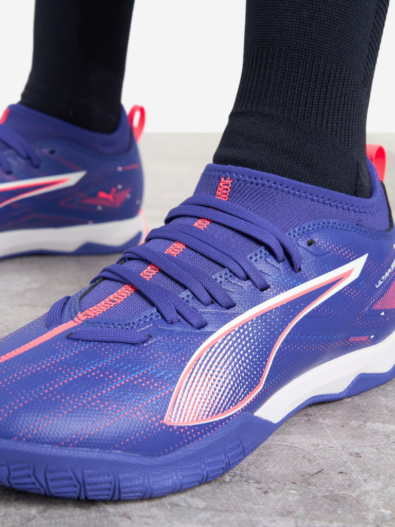Бутсы для мальчиков PUMA Ultra 5 Match IT + Mid Jr