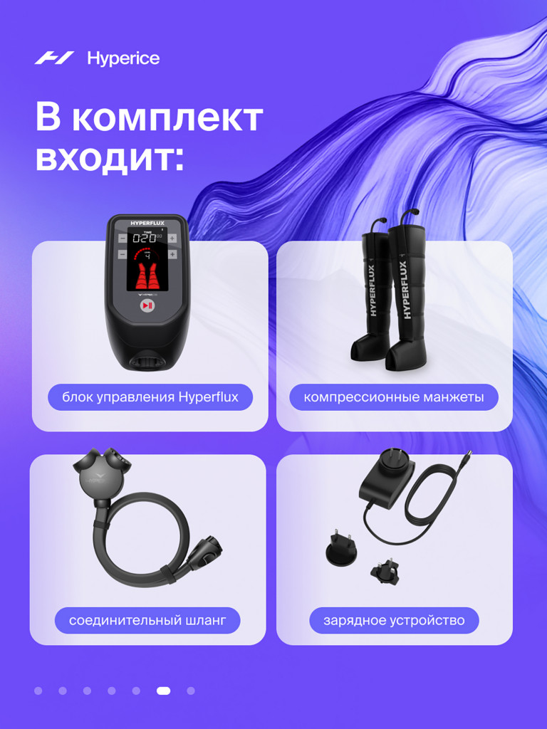 Штаны для прессотерапии и лимфодренажа Hyperice Hyperflux