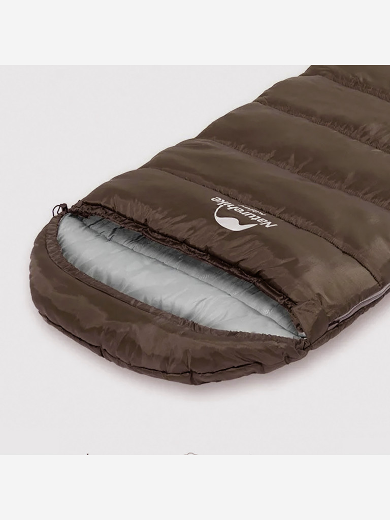 Спальный мешок Naturehike U350S, -6, коричневый