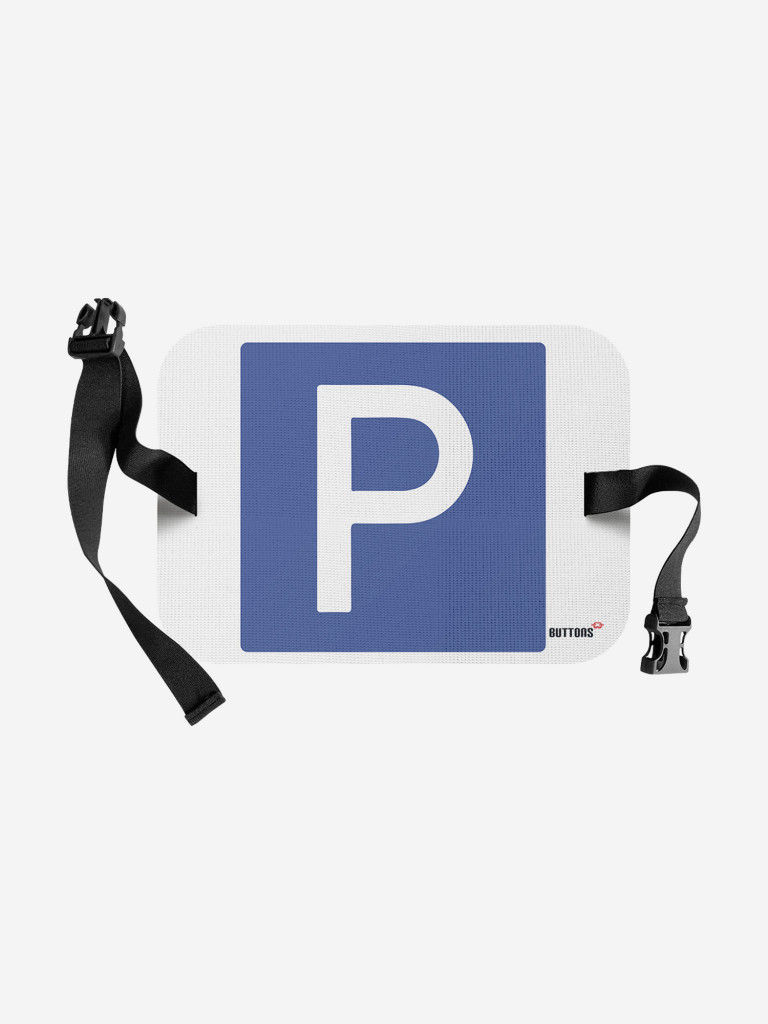 Сидушка туристическая BUTTONS, пенка универсальная прямоугольная с рисунком