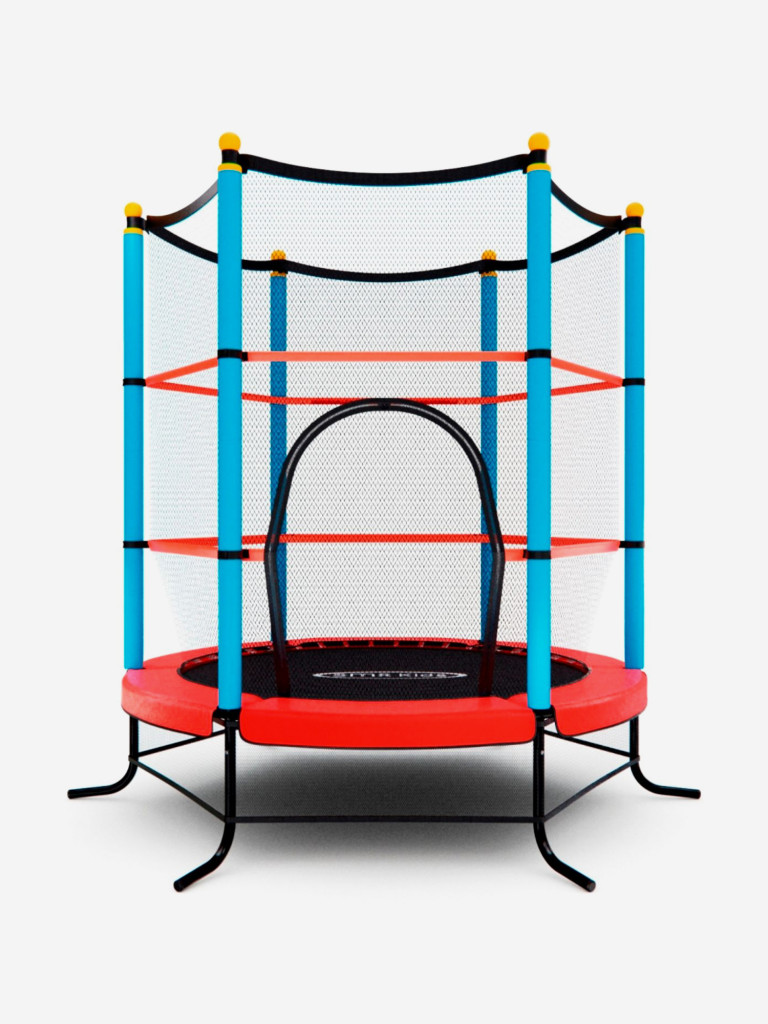 Батут DFC SMRKIDS 55 дюймов с сеткой RED