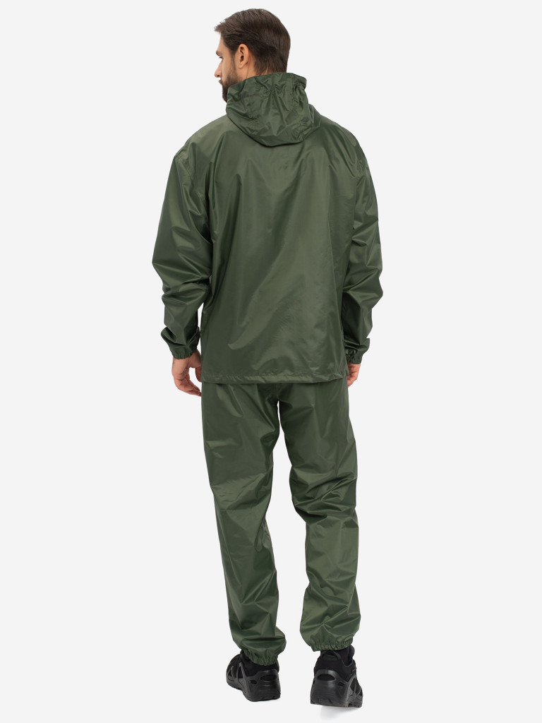 Костюм-дождевик мужской Huntsman ВВЗ Шторм для рыбалки и охоты, ткань таффета PVC 20000 мм вод.ст.