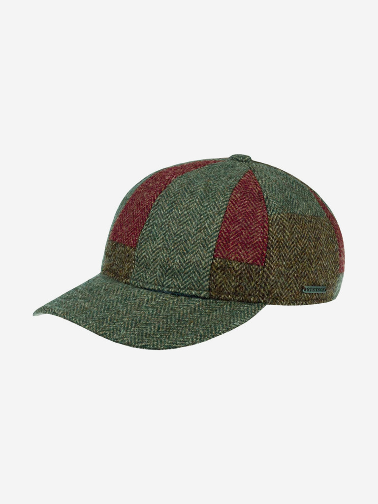 Бейсболка STETSON 7790502 BASEBALL CAP PATCHWORK WOOL