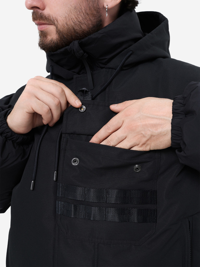 Парка зимняя пуховая мужская 1960s Swedish Army Motorcycle Alpha Industries